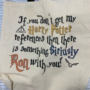 Harry Potter canvas bag